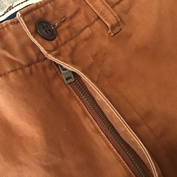 Pumpkin colored cargo pants - Picture 5 of 14